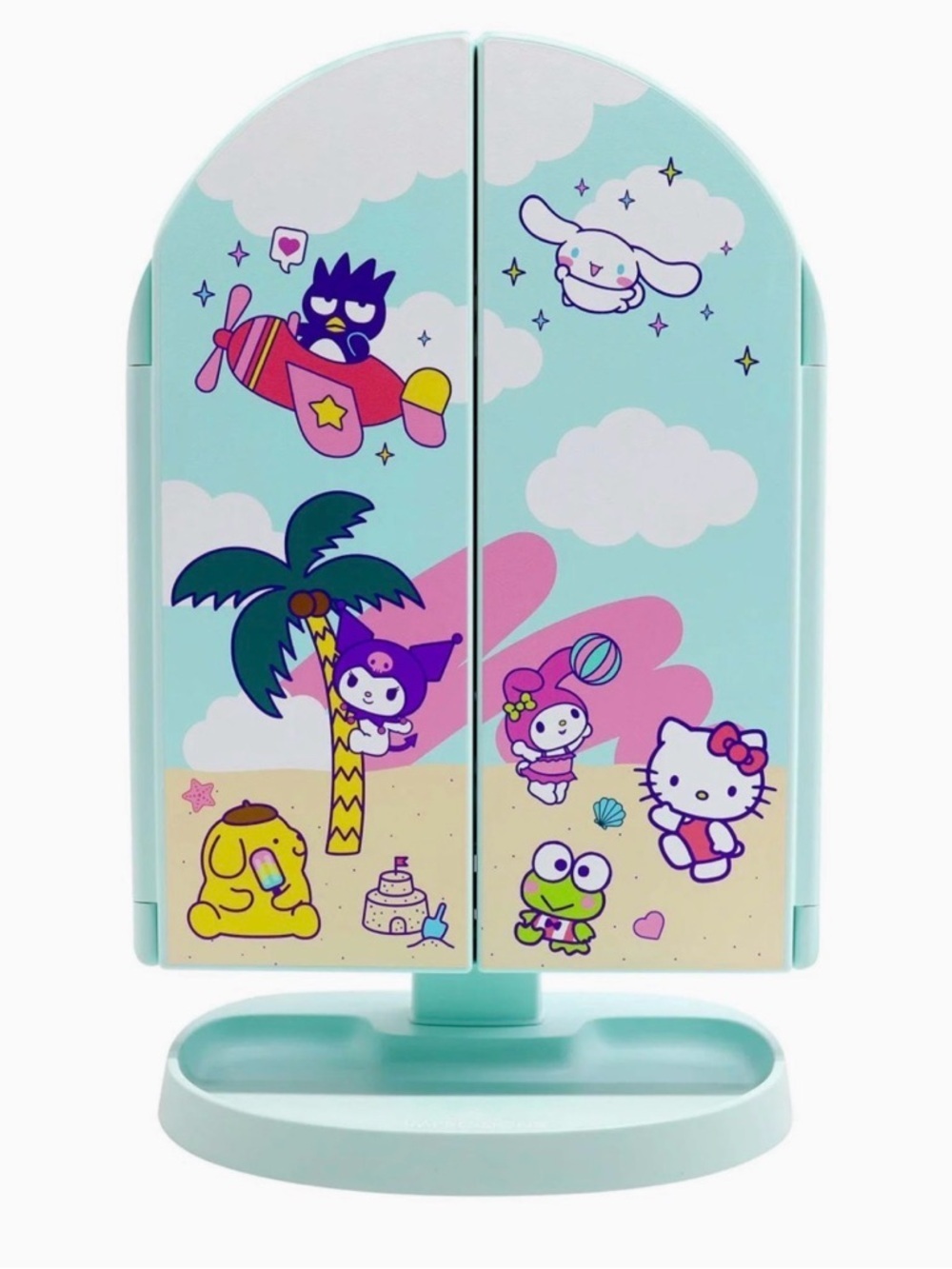 Impressions Mint Sanrio Characters Foldable Toy Mirror Cabinet